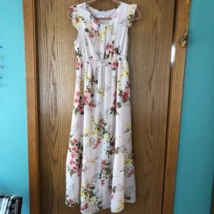 Isabel Maternity Floral Dress